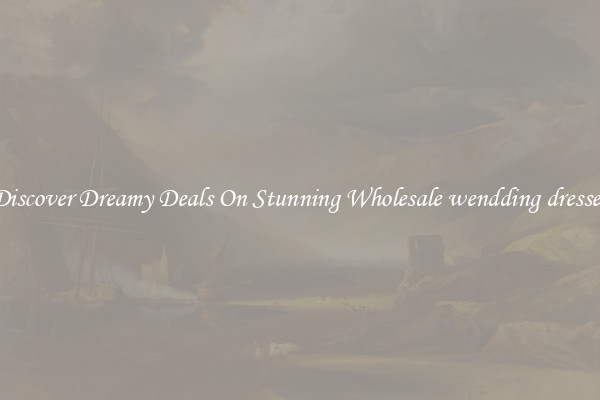 Discover Dreamy Deals On Stunning Wholesale wendding dresses