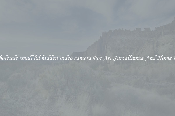 Wholesale small hd hidden video camera For Art Survellaince And Home Use