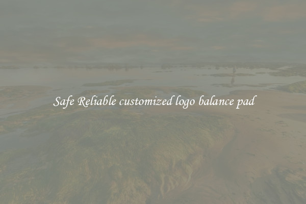 Safe Reliable customized logo balance pad